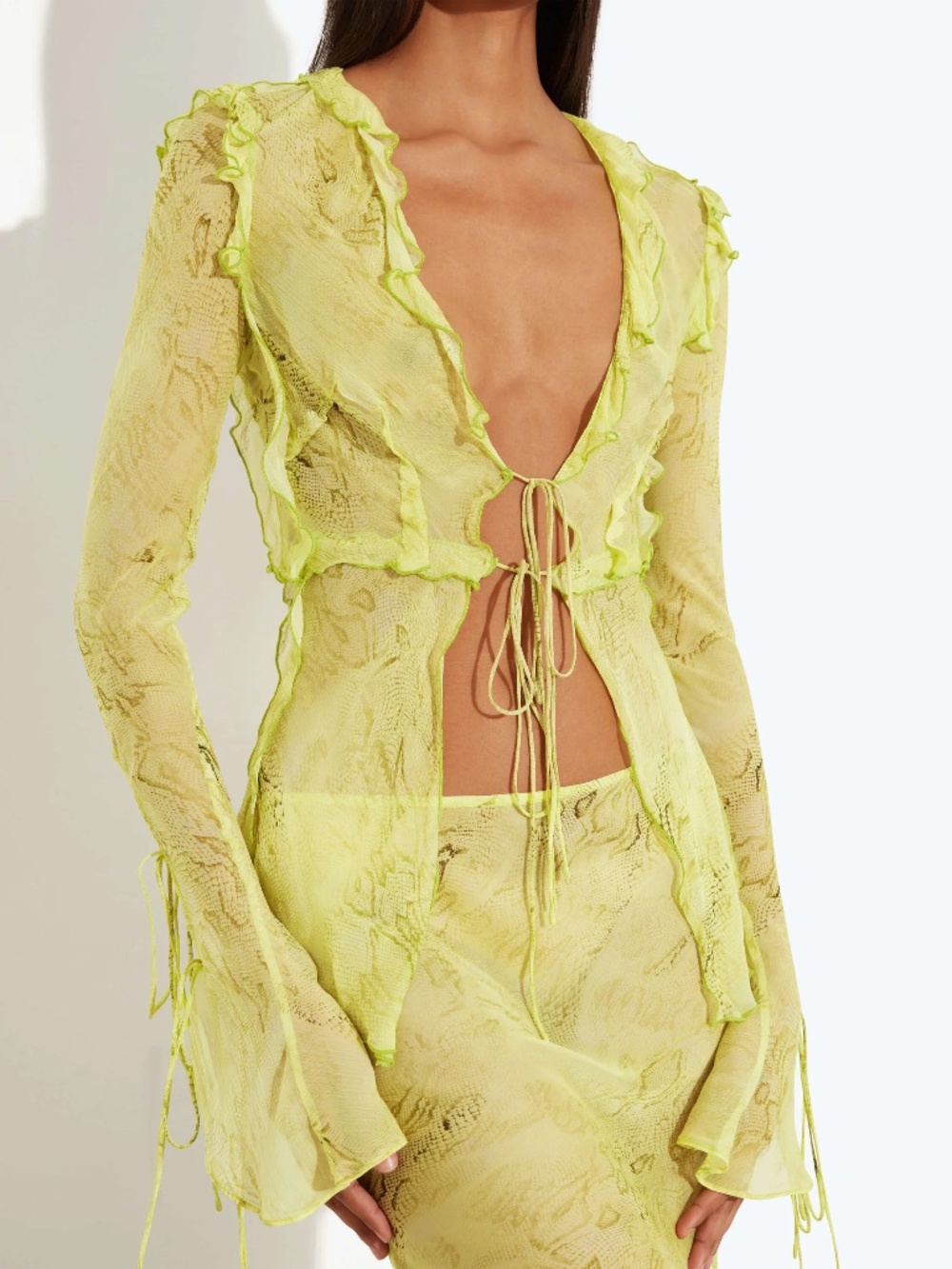 Rat & Boa Cobra Set in Lime - Picture 9 of 11